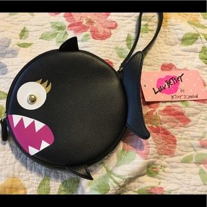 OG Betsey Johnson Shark Wristlet from early 2010’s